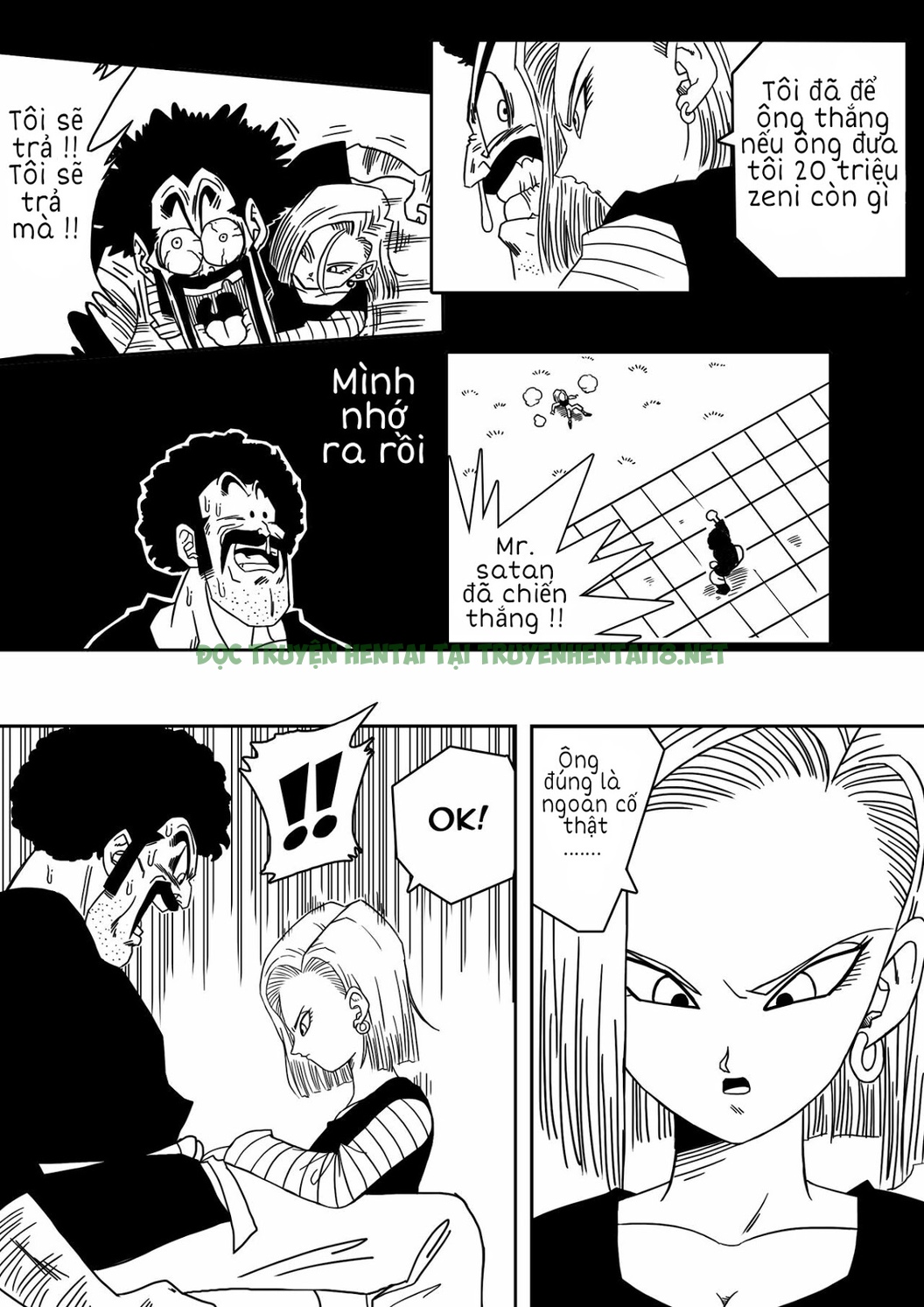 Hình ảnh 3 trong 18-Gou To Mister Satan!! Seiteki Sentou! - One Shot - Hentaimanhwa.net
