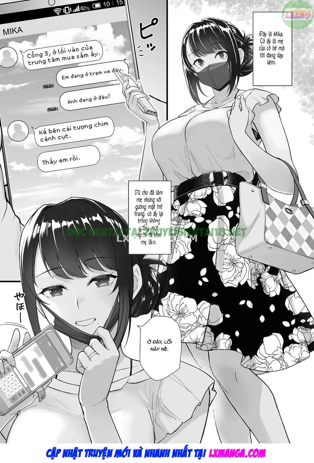 Hình ảnh 5 trong A Book About Going On A Date With A Married Woman, In The Middle Of The Day - One Shot - Hentaimanhwa.net