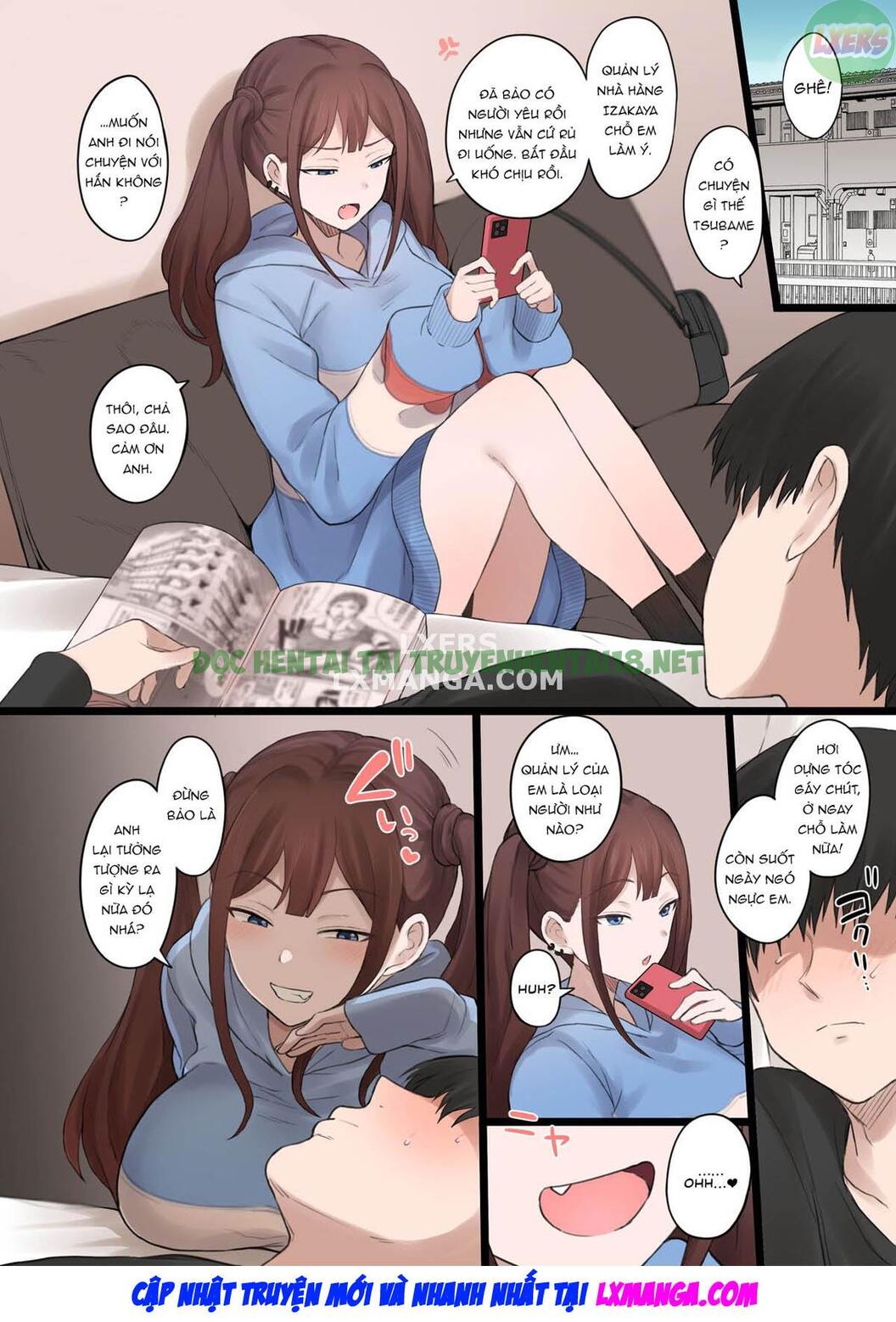 Hình ảnh 13 trong A Girlfriend Who Plays Along With My Cuckold Fetish - One Shot - Hentaimanhwa.net