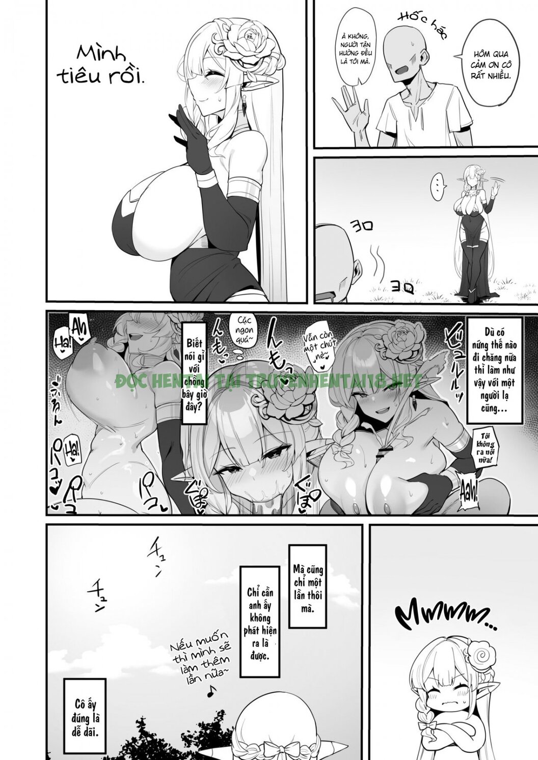 Xem ảnh 15 trong truyện hentai A Manga About An Elf Housewife - One Shot - truyenhentai18.pro