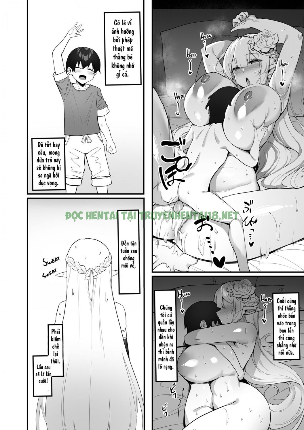 Xem ảnh 23 trong truyện hentai A Manga About An Elf Housewife - One Shot - truyenhentai18.pro