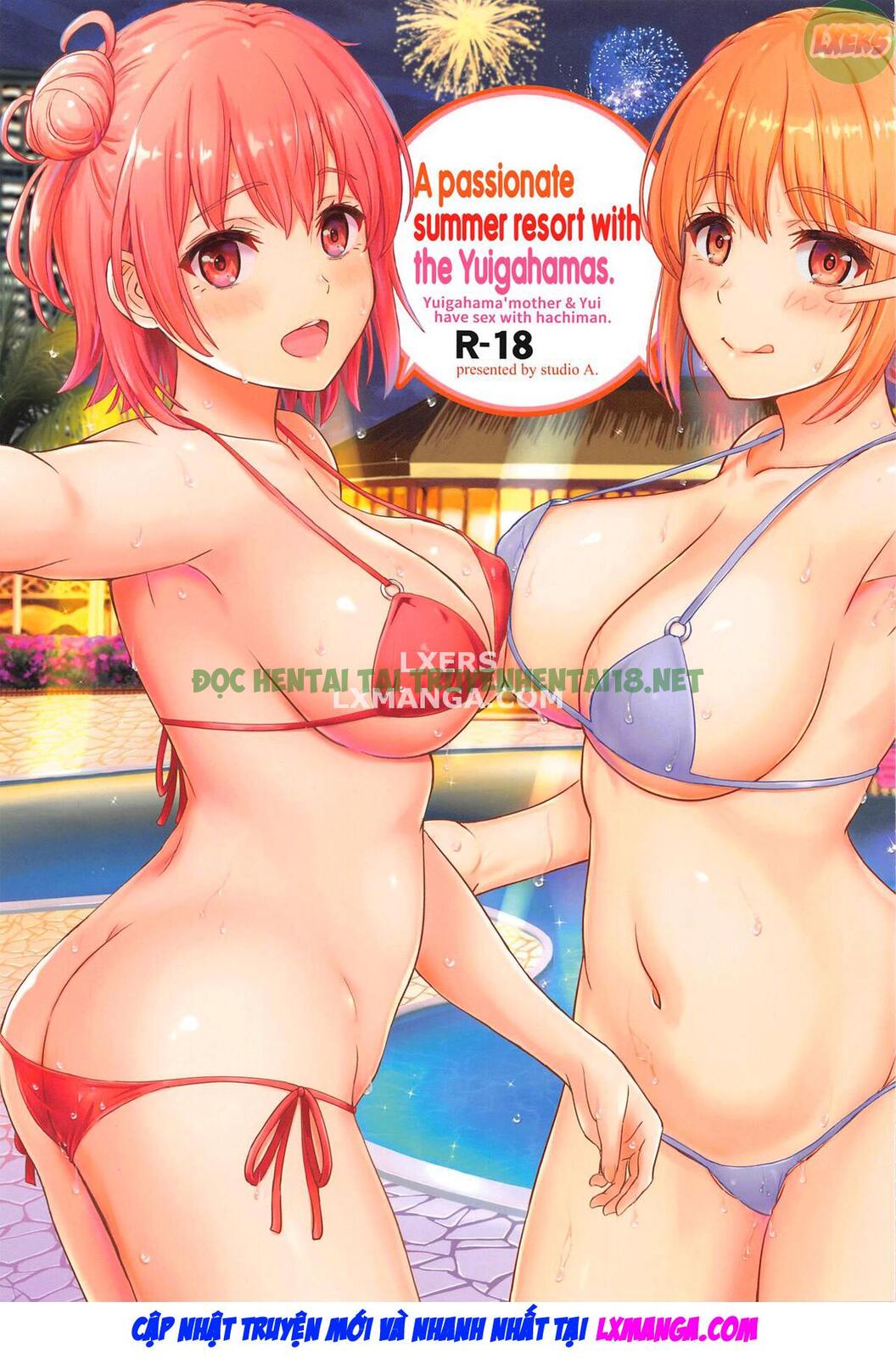 Xem ảnh A Passionate Summer Resort With The Yuigahamas - One Shot - 3 - Hentai24h.Tv