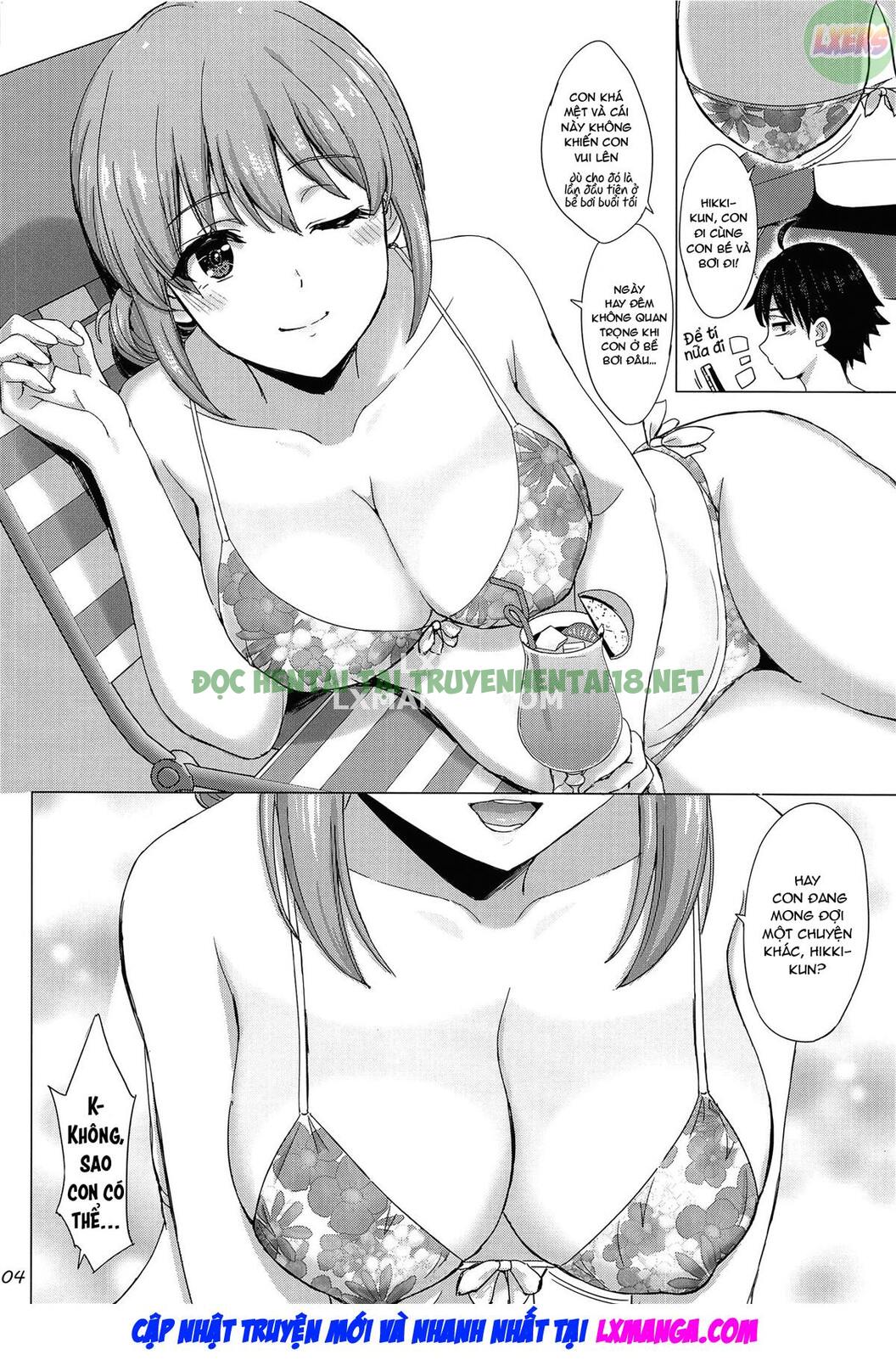 Hình ảnh 5 trong A Passionate Summer Resort With The Yuigahamas - One Shot - Hentaimanhwa.net
