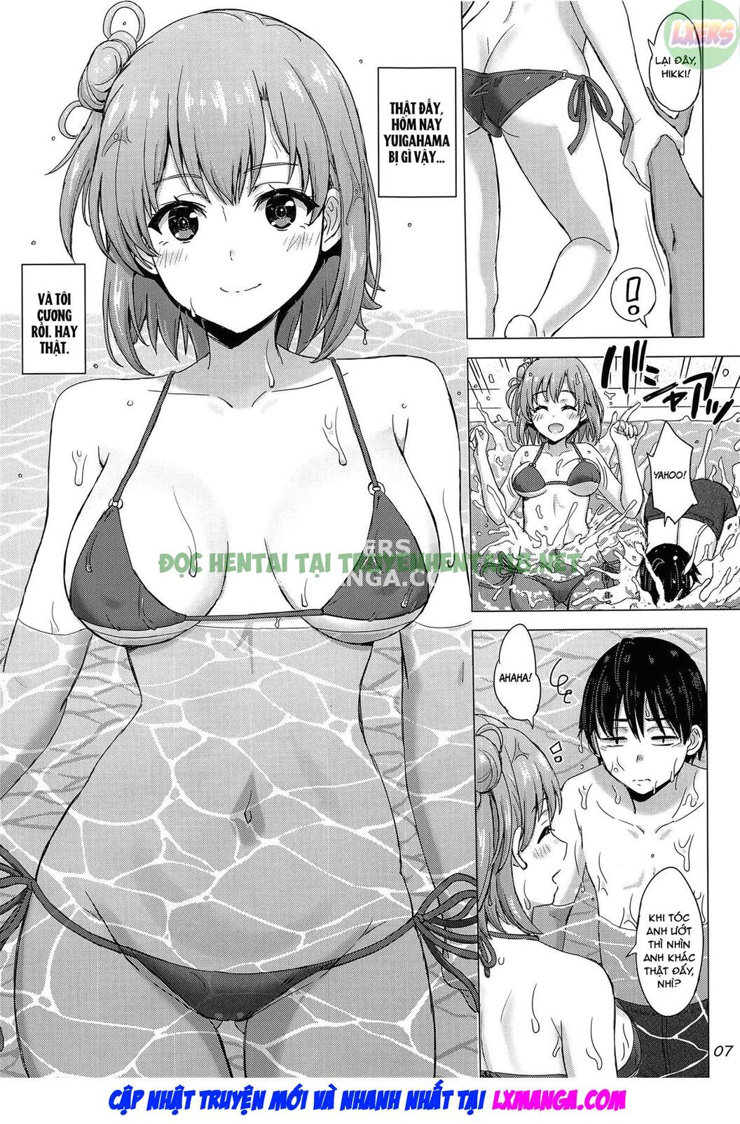 Hình ảnh 8 trong A Passionate Summer Resort With The Yuigahamas - One Shot - Hentaimanhwa.net