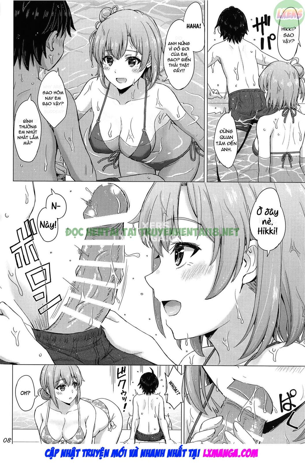 Hình ảnh 9 trong A Passionate Summer Resort With The Yuigahamas - One Shot - Hentaimanhwa.net