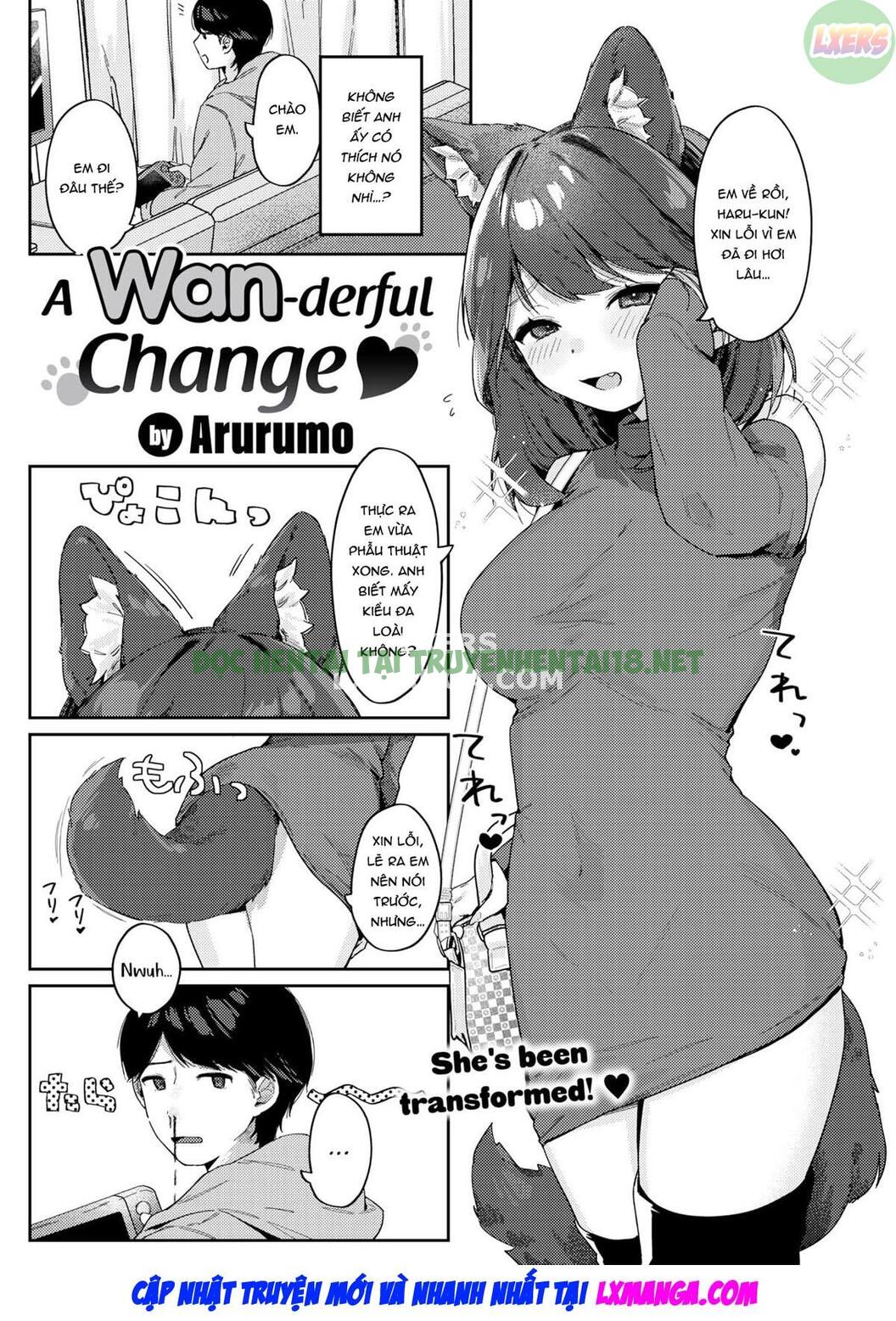 Xem ảnh 5 trong truyện hentai A Wan-derful Change - One Shot - truyenhentai18.pro