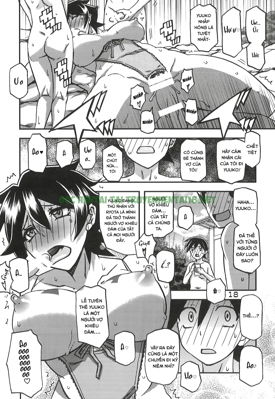 Xem ảnh 16 trong truyện hentai Akebi No Mi - Yuuko CONTINUATION - One Shot - Truyenhentai18.net