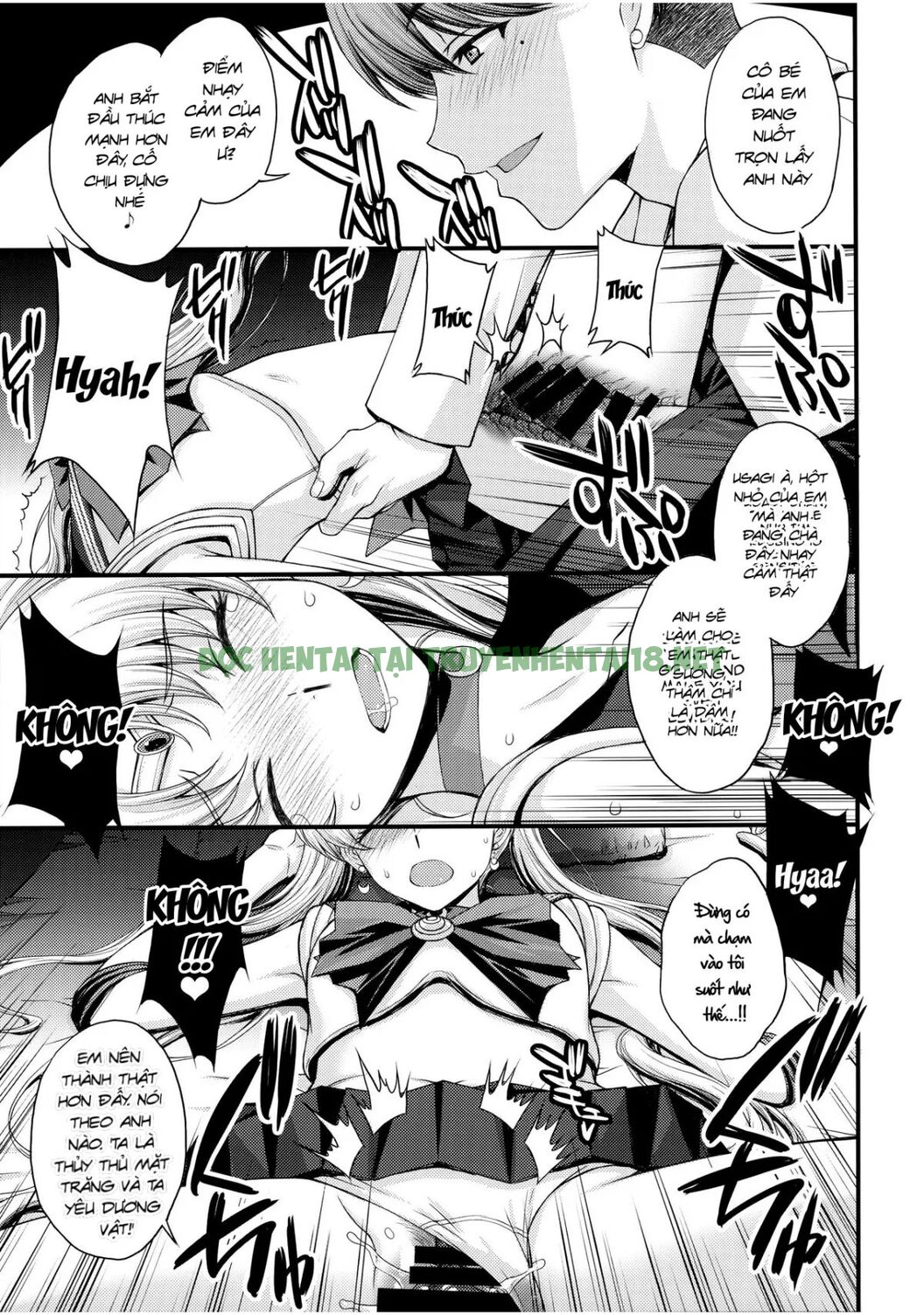 Xem ảnh 10 trong truyện hentai As Innocent As A Bunny! The Pretty Guardian Loses To The Dick! - One Shot - truyenhentai18.pro