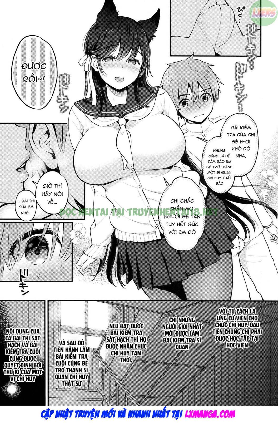 Xem ảnh 7 trong truyện hentai Atago No Ecchi Na Shikikan Shiken - One Shot - truyenhentai18.pro