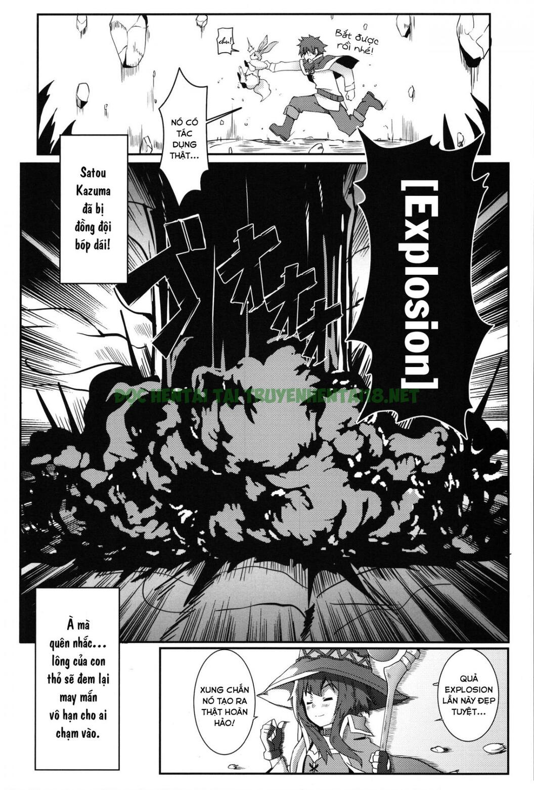 Hình ảnh 6 trong Blessing Megumin With A Magnificence Explosion - One Shot - Hentaimanhwa.net