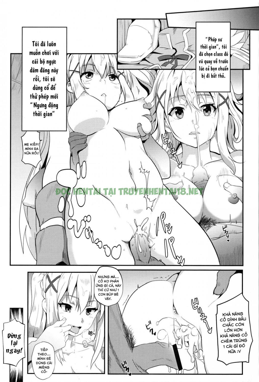 Hình ảnh 8 trong Blessing Megumin With A Magnificence Explosion - One Shot - Hentaimanhwa.net