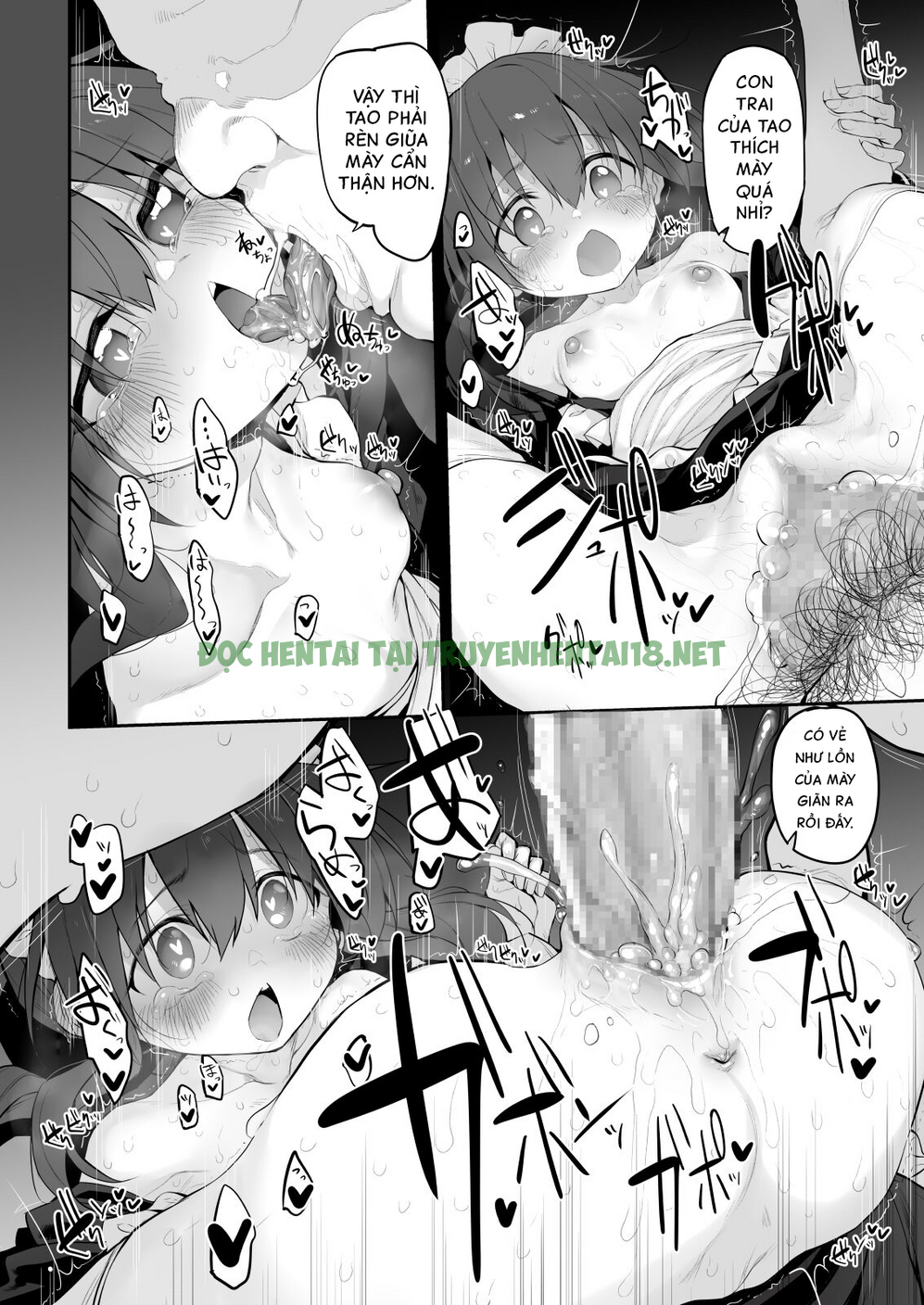 Xem ảnh 14 trong truyện hentai Boku No Hatsukoi Maid Ga Otou-sama Ni Netorareru Wake Ga Nai - One Shot - truyenhentai18.pro