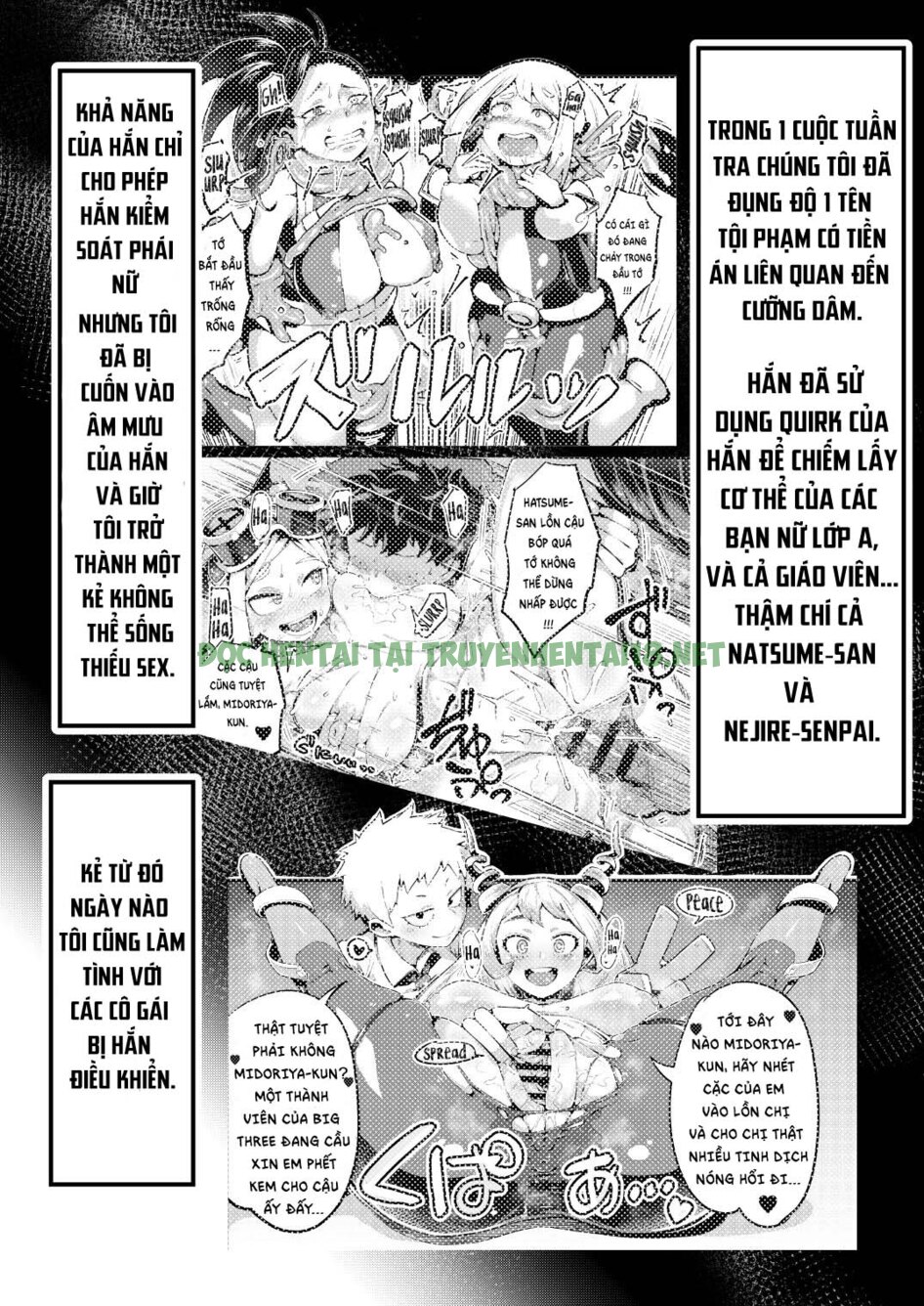 Xem ảnh 1 trong truyện hentai Boku To Nottori Villain Nakademia Vol. 4 - One Shot - truyenhentai18.pro