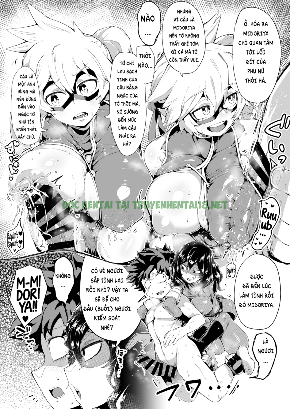 Xem ảnh 9 trong truyện hentai Boku To Nottori Villain Nakademia Vol. 4 - One Shot - truyenhentai18.pro