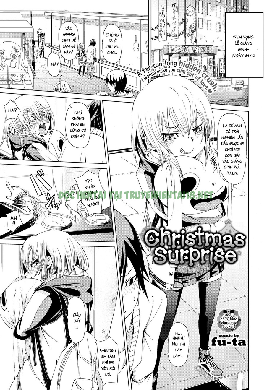 Xem ảnh 1 trong truyện hentai Đêm Giáng Sinh Bất Ngờ - One Shot - truyenhentai18.pro