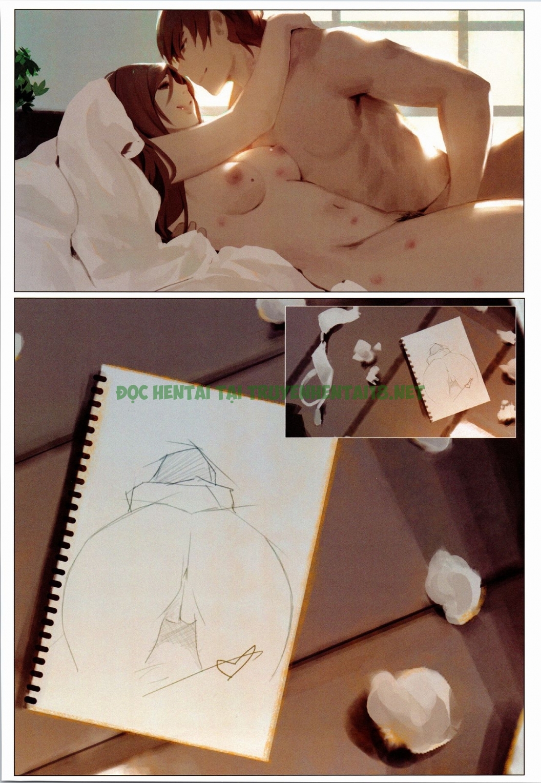 Hình ảnh truyen co gai trong xuong ve cua toi chuong 2 18 trong Cô Gái Trong Xưởng Vẽ Của Tôi - Chap 2 - Hentaimanhwa.net