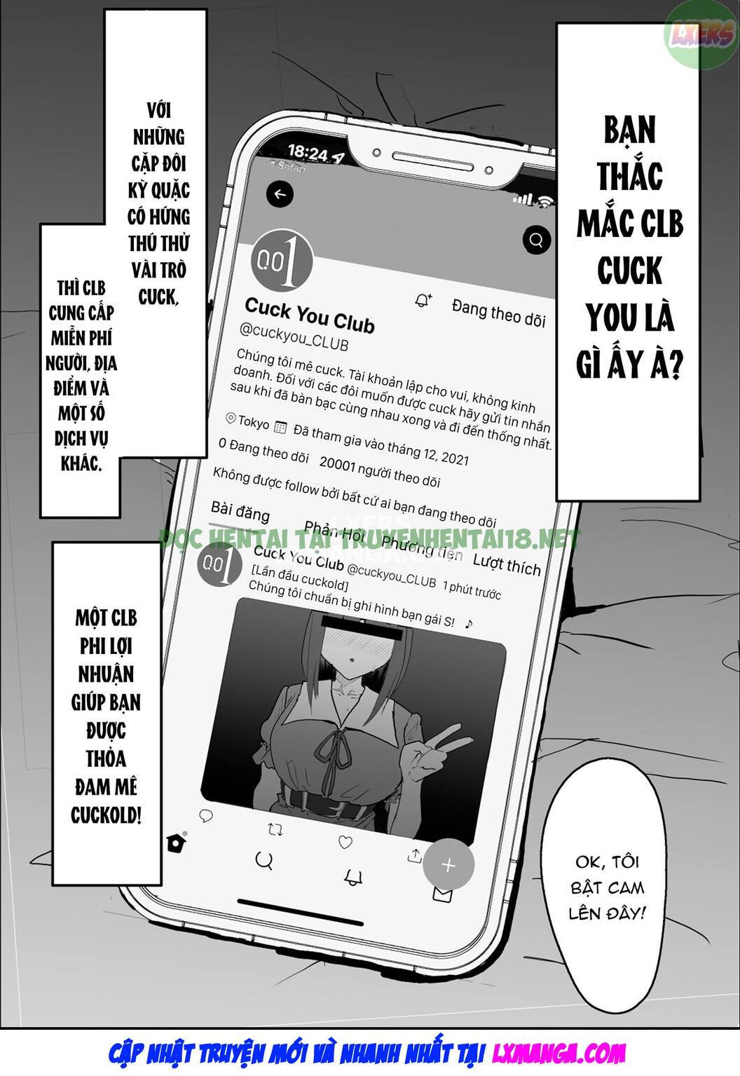 Hình ảnh 4 trong Cuck You Club - One Shot - Hentaimanhwa.net