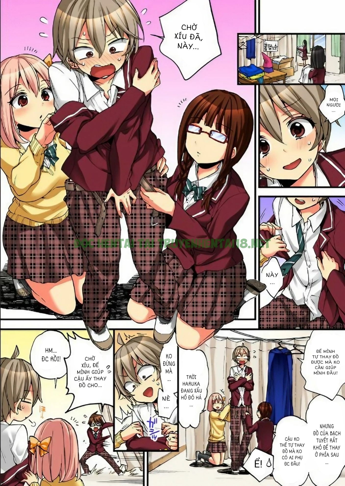 Xem ảnh 2 trong truyện hentai Cuộc Sống Hoá Gái Của Haruka - Tập 27 - Truyenhentai18.net