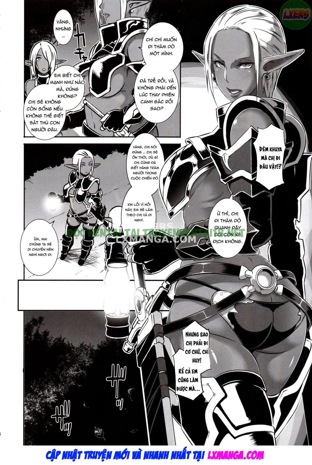 Xem ảnh 7 trong truyện hentai DARK ELF Vs ALIEN - One Shot - truyenhentai18.pro