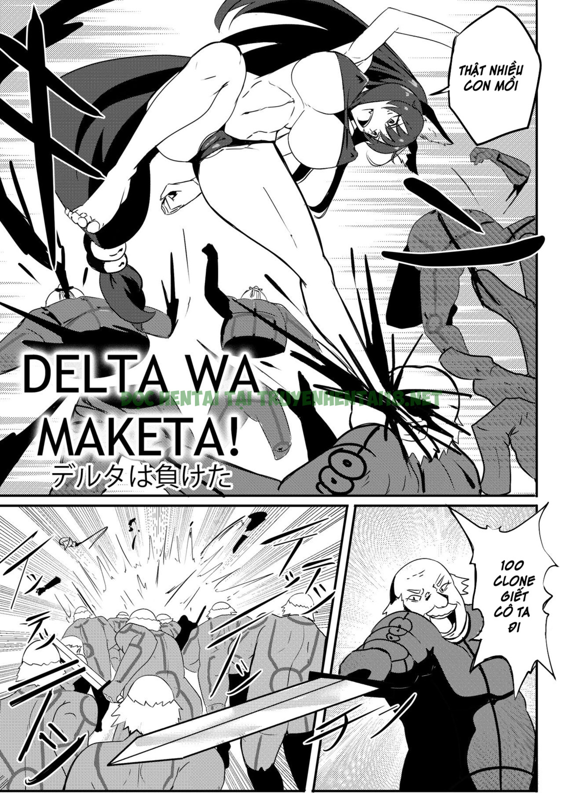 Xem ảnh 1 trong truyện hentai Delta Wa Maketa! - One Shot - truyenhentai18.pro