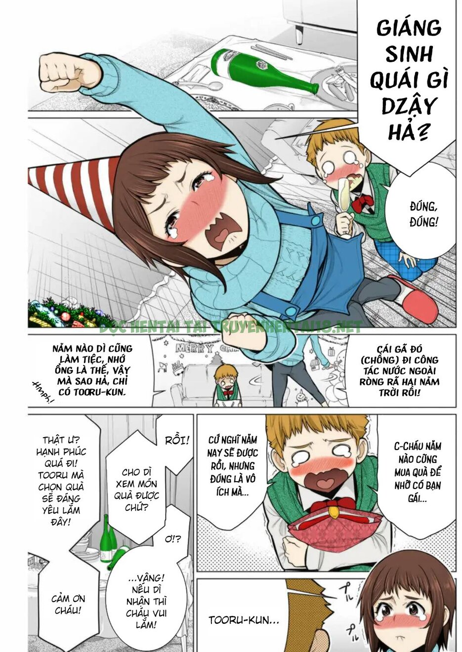 Xem ảnh 2 trong truyện hentai Dokidoki Christmas Party - One Shot - truyenhentai18.pro