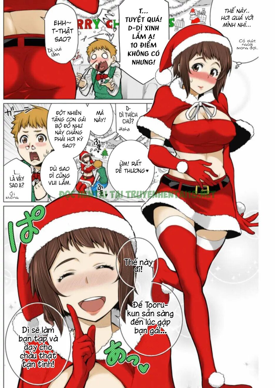 Xem ảnh 3 trong truyện hentai Dokidoki Christmas Party - One Shot - truyenhentai18.pro
