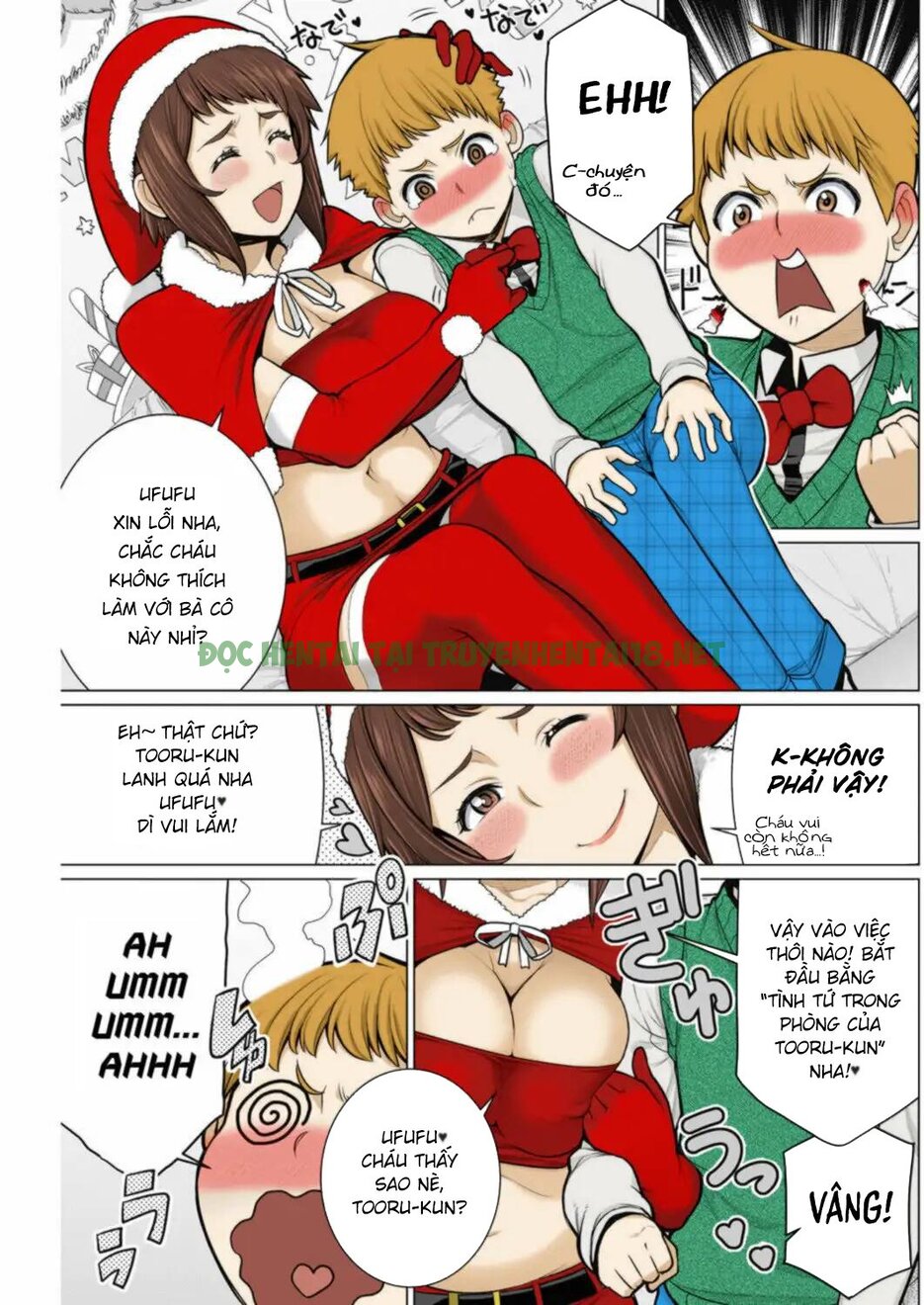 Xem ảnh 4 trong truyện hentai Dokidoki Christmas Party - One Shot - truyenhentai18.pro