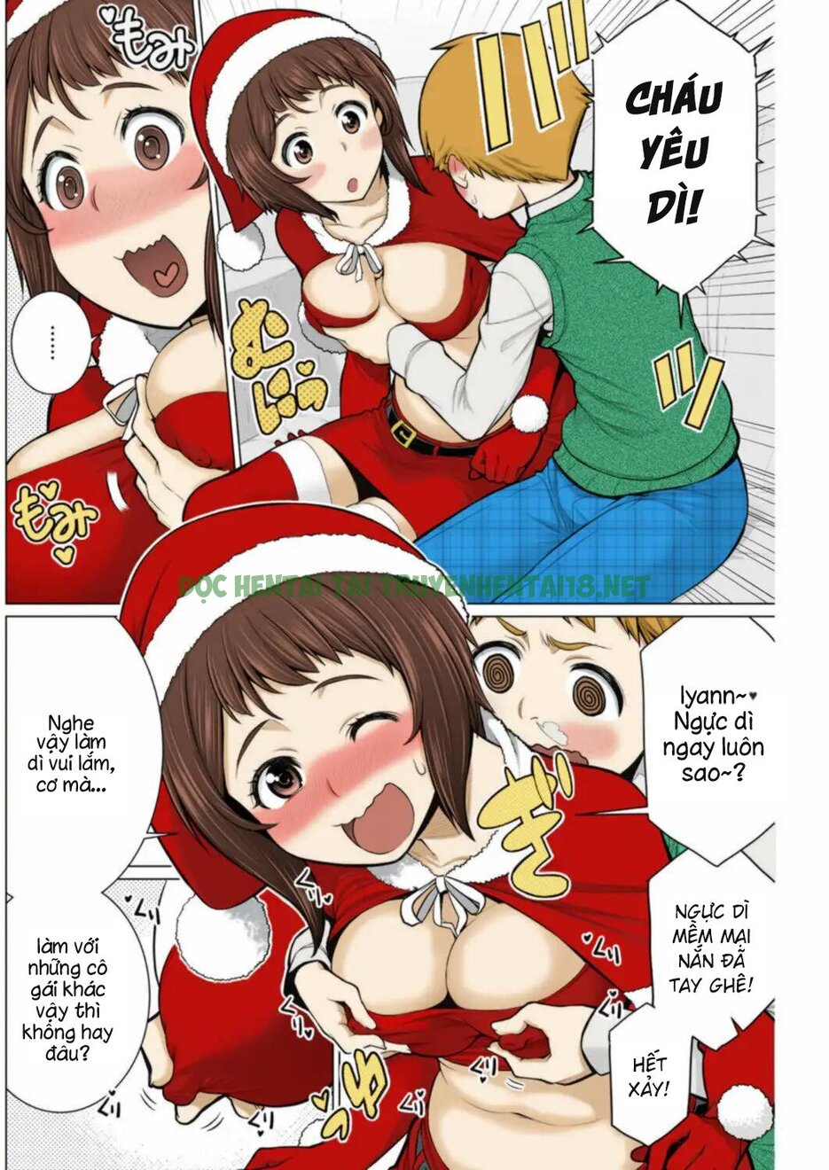 Xem ảnh 5 trong truyện hentai Dokidoki Christmas Party - One Shot - truyenhentai18.pro