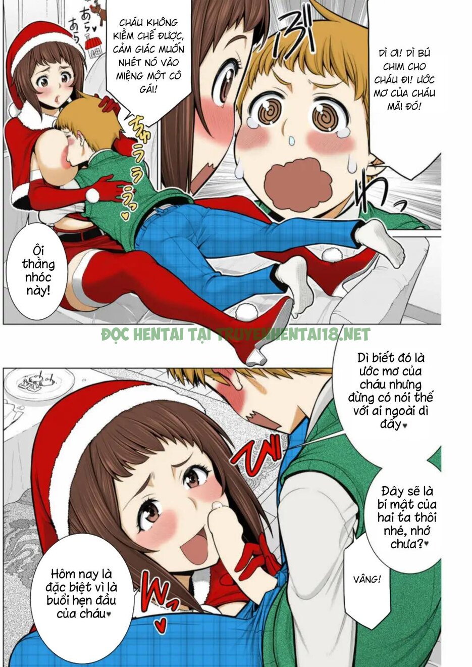 Xem ảnh 7 trong truyện hentai Dokidoki Christmas Party - One Shot - truyenhentai18.pro