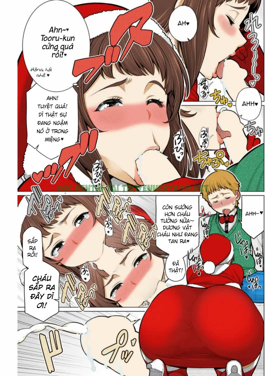 Xem ảnh 8 trong truyện hentai Dokidoki Christmas Party - One Shot - truyenhentai18.pro