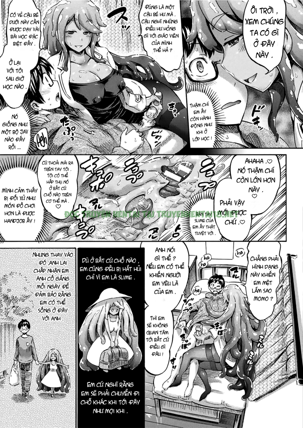 Xem ảnh 6 trong truyện hentai Gimai Sensei Slime Momo-Chan - One Shot - truyenhentai18.pro