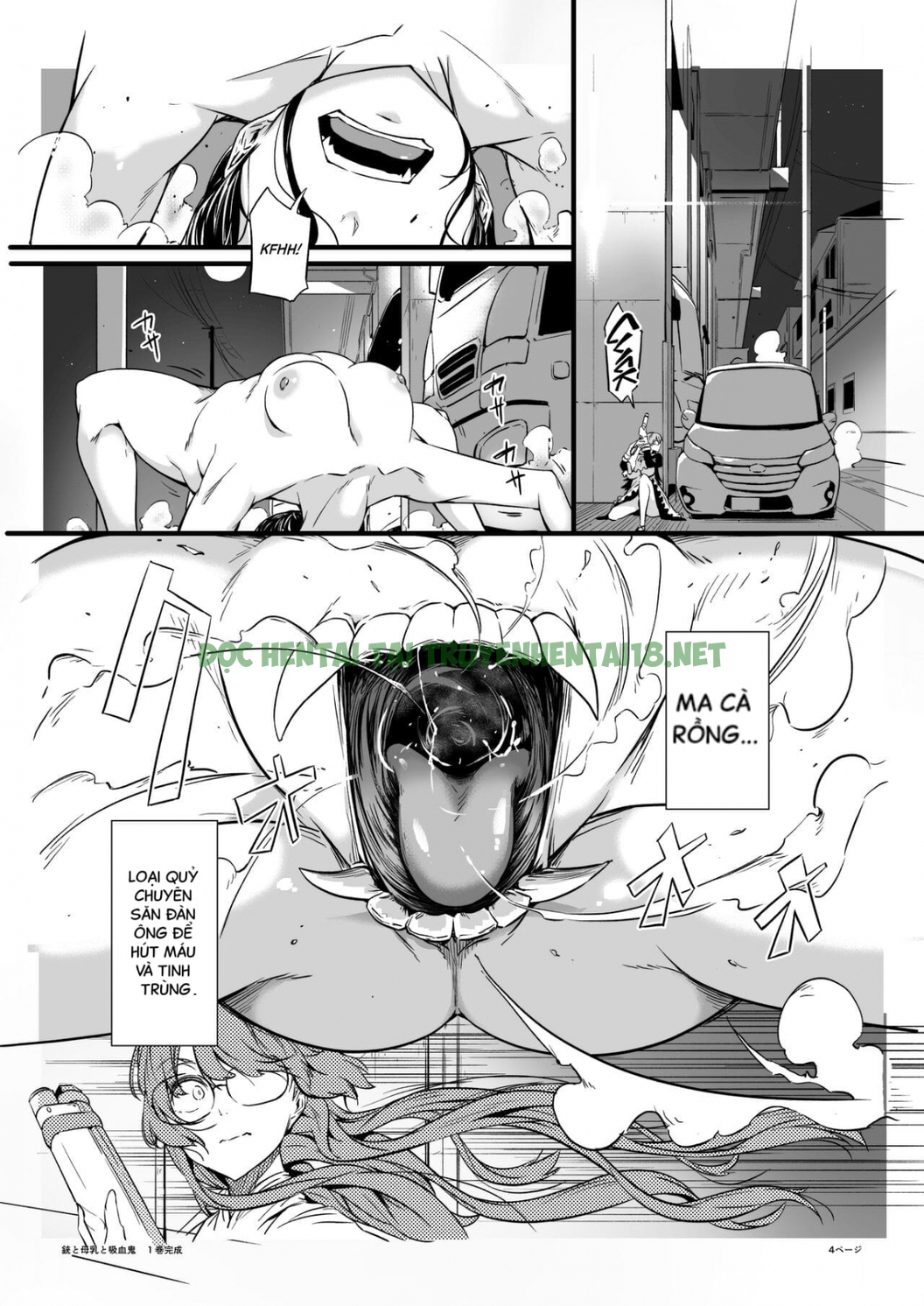 Xem ảnh 3 trong truyện hentai Guns, Breastmilk, And Vampires - One Shot - Truyenhentai18.net