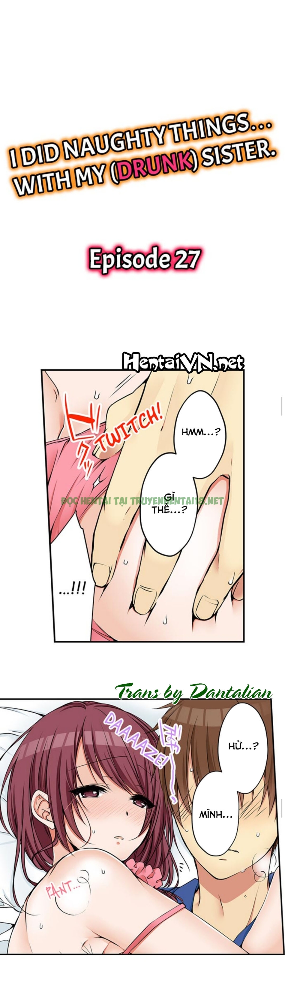 Hình ảnh 2 trong I Did Naughty Things With My (Drunk) Sister - Chapter 27 - Hentaimanhwa.net