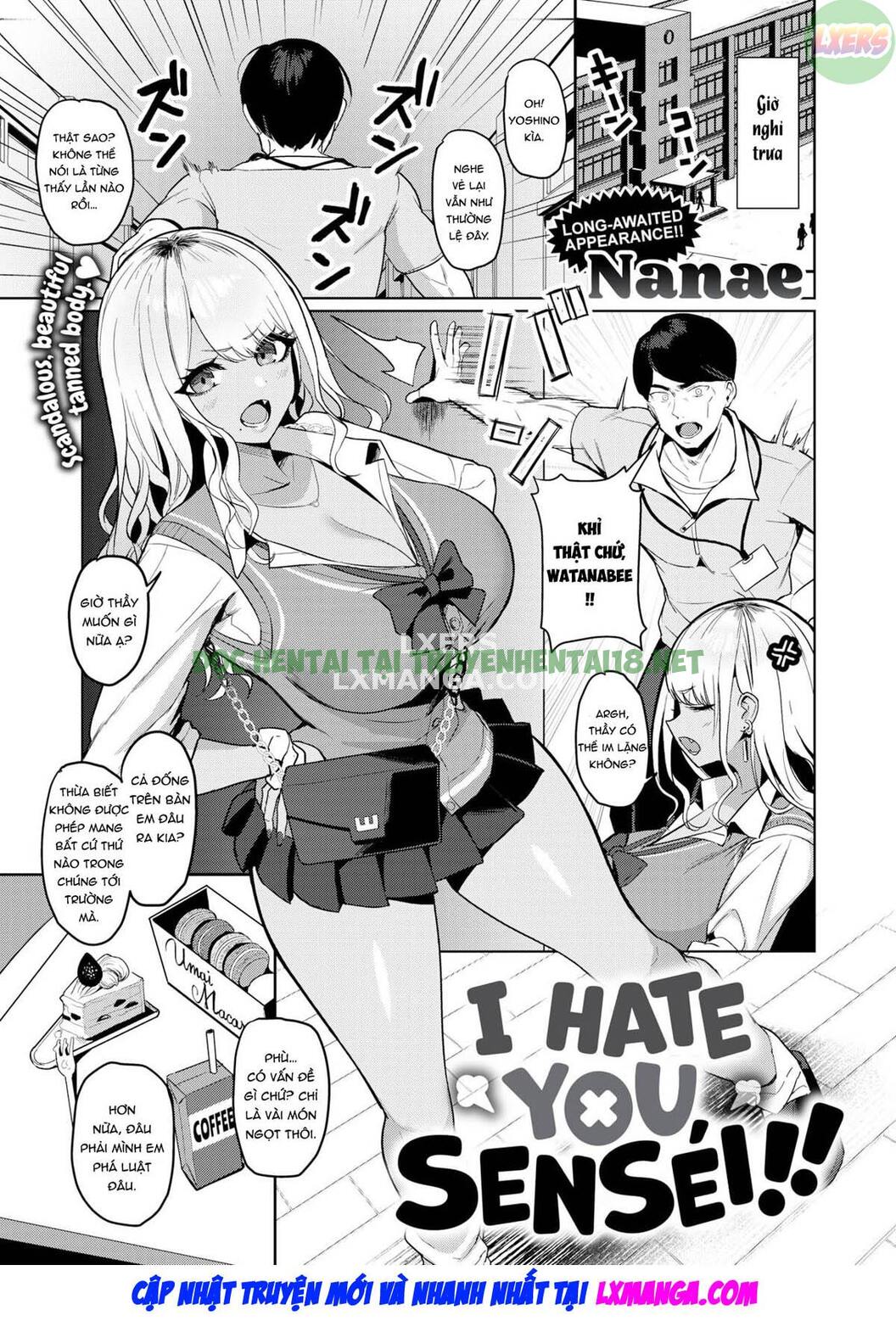 Xem ảnh 3 trong truyện hentai I Hate You, Sensei!! - One Shot - Truyenhentai18.net