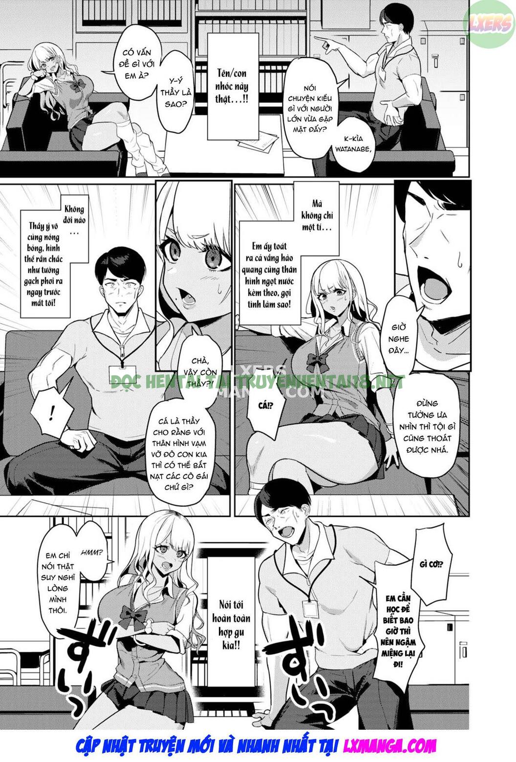 Xem ảnh 9 trong truyện hentai I Hate You, Sensei!! - One Shot - Truyenhentai18.net