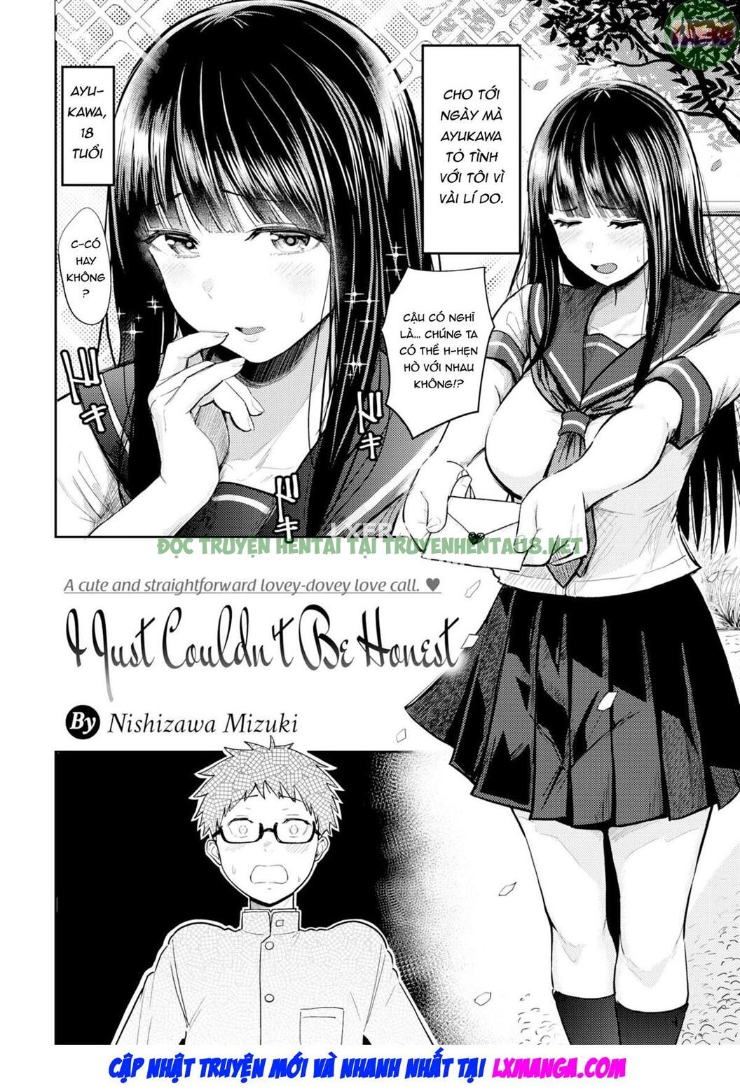 Hình ảnh 4 trong I Just Couldn't Be Honest - One Shot - Hentaimanhwa.net