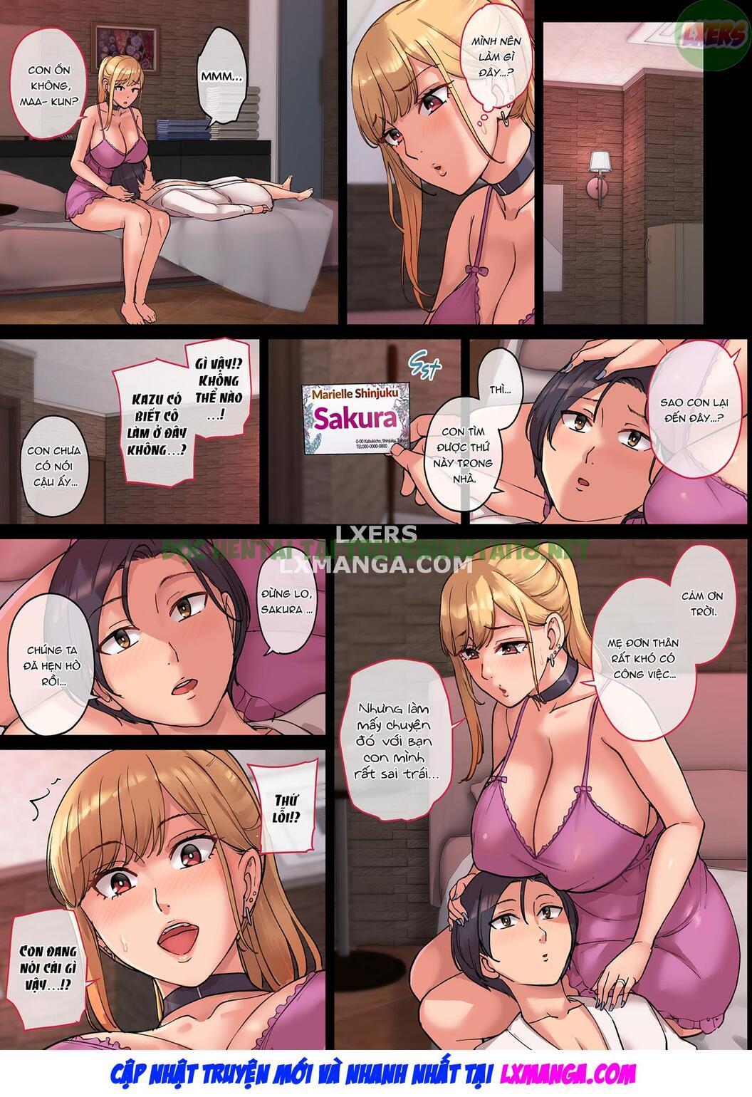 Hình ảnh 34 trong I Met My Friends Gyaru Mom In A Soapland - Chapter 1 - Hentaimanhwa.net