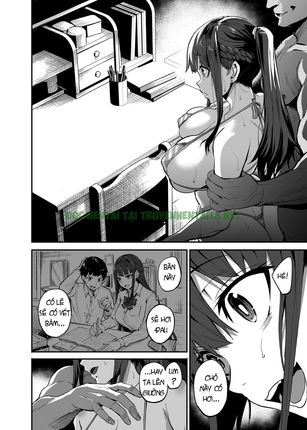 Hình ảnh 29 trong Kanojo To Osanajimi Ga Gaijin NTR - Phần Manga - Hentaimanhwa.net