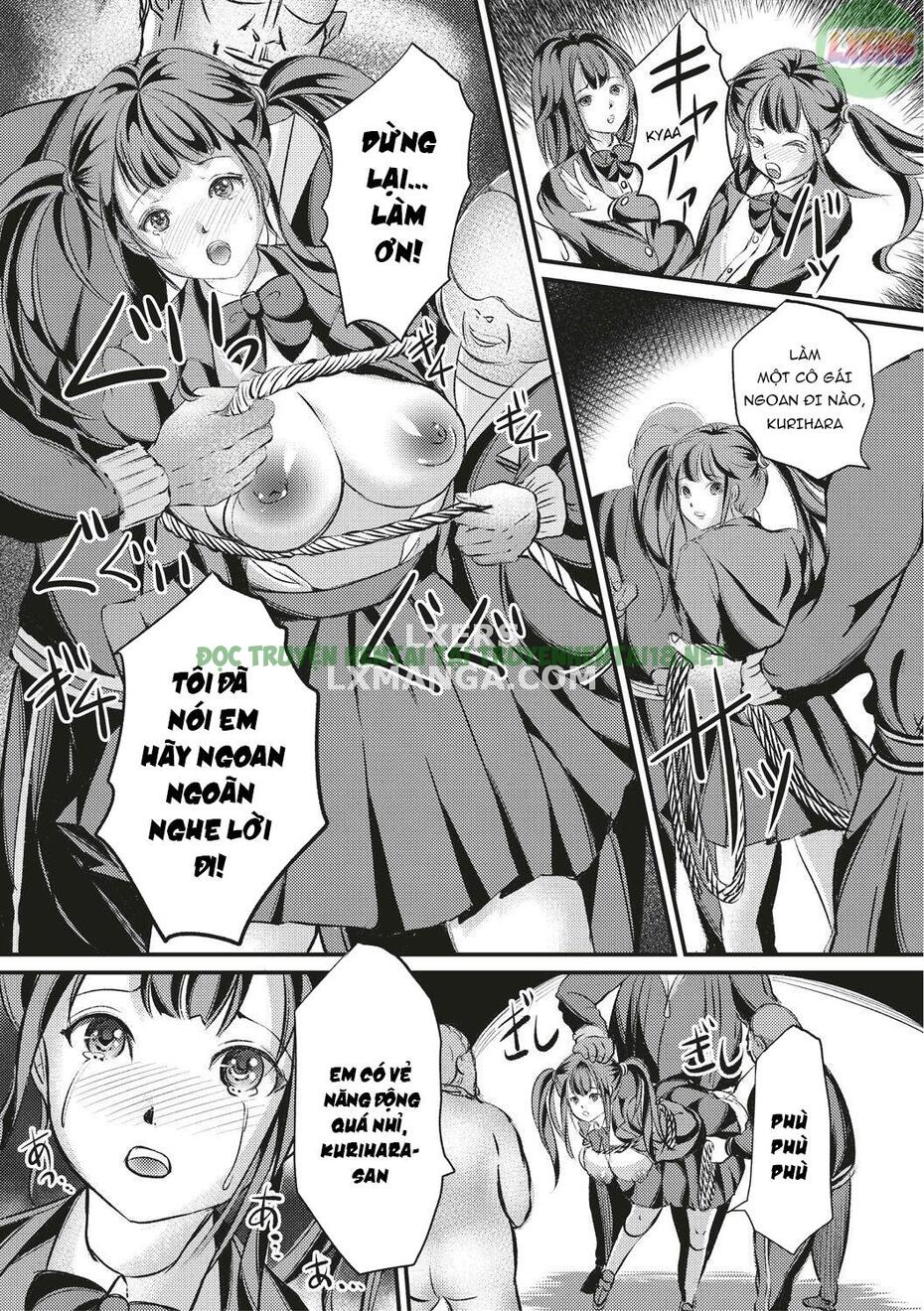Xem ảnh 38 trong truyện hentai Kinbaku Seidorei Choukyou Gakuen - Chapter 1 - Truyenhentai18.net