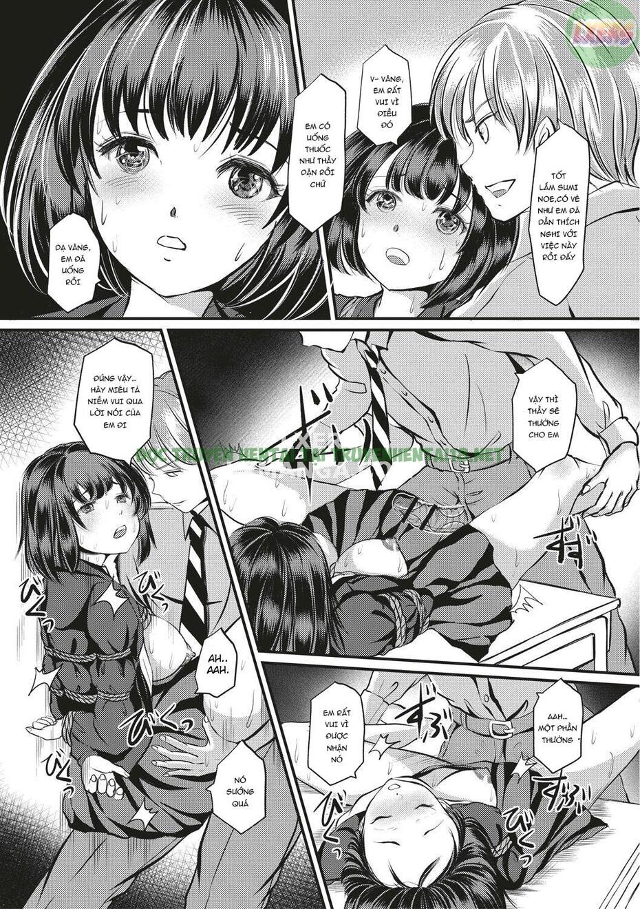 Xem ảnh 10 trong truyện hentai Kinbaku Seidorei Choukyou Gakuen - Chapter 5 END - Truyenhentai18.net
