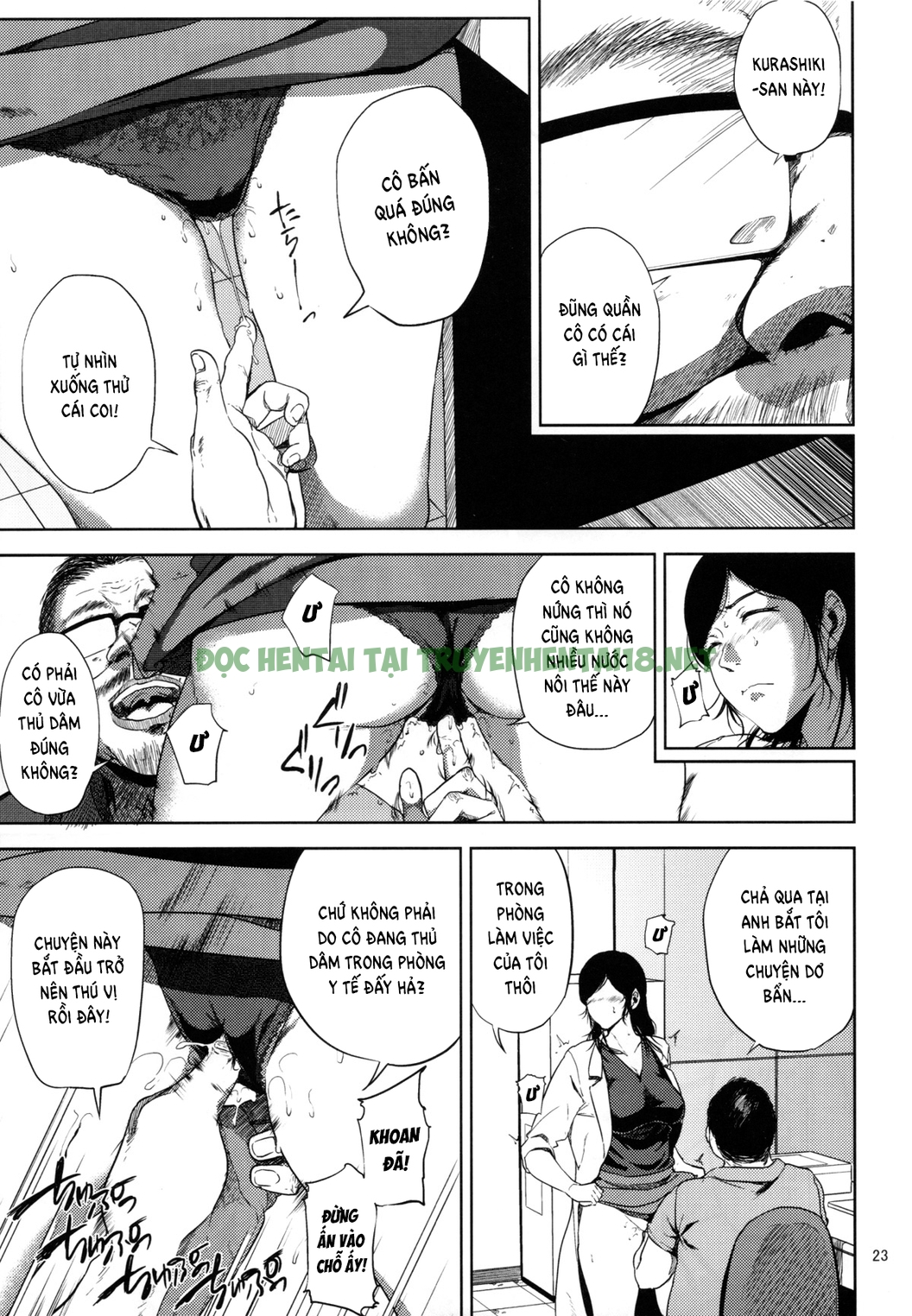 Xem ảnh 21 trong truyện hentai Cô giáo Kurashiki đang trong tình trạng nóng bỏng - Chapter 2 - truyenhentai18.pro