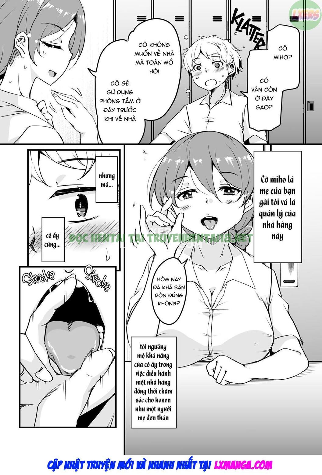 Xem ảnh 11 trong truyện hentai Làm Thêm Giờ Với Mẹ Của Bạn Gái - Chapter 1 - truyenhentai18.pro