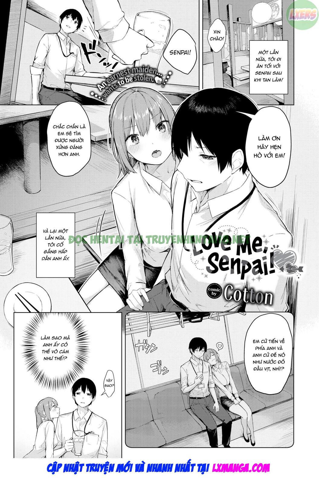 Hình ảnh 3 trong Love Me, Senpai! - One Shot - Hentaimanhwa.net