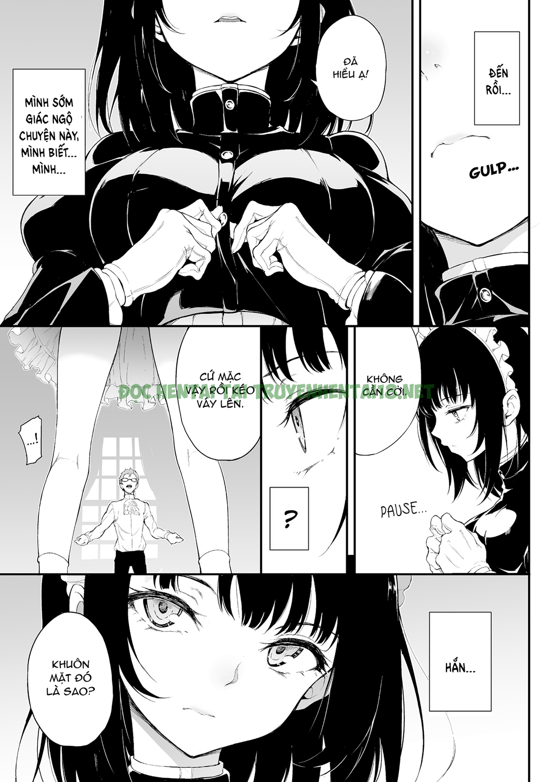 Xem ảnh 4 trong truyện hentai Maid Kyouiku -Botsuraku Kizoku Rurikawa Tsubaki - Chapter 1 - truyenhentai18.pro