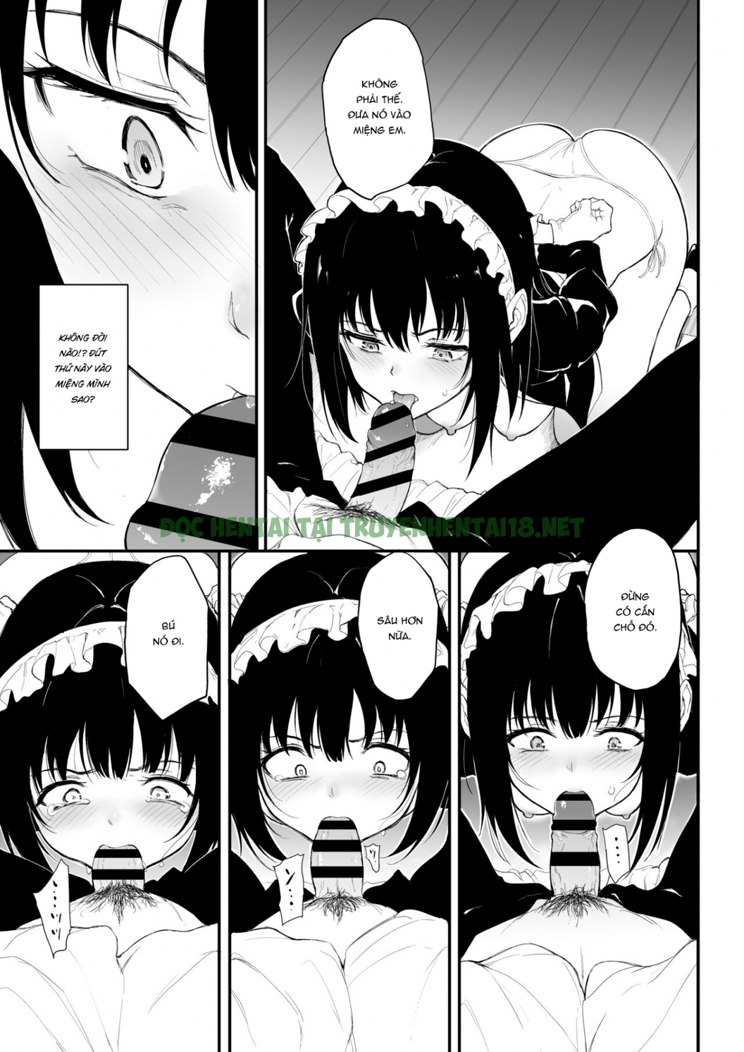 Xem ảnh 9 trong truyện hentai Maid Kyouiku -Botsuraku Kizoku Rurikawa Tsubaki - Chapter 2 - Truyenhentai18.net