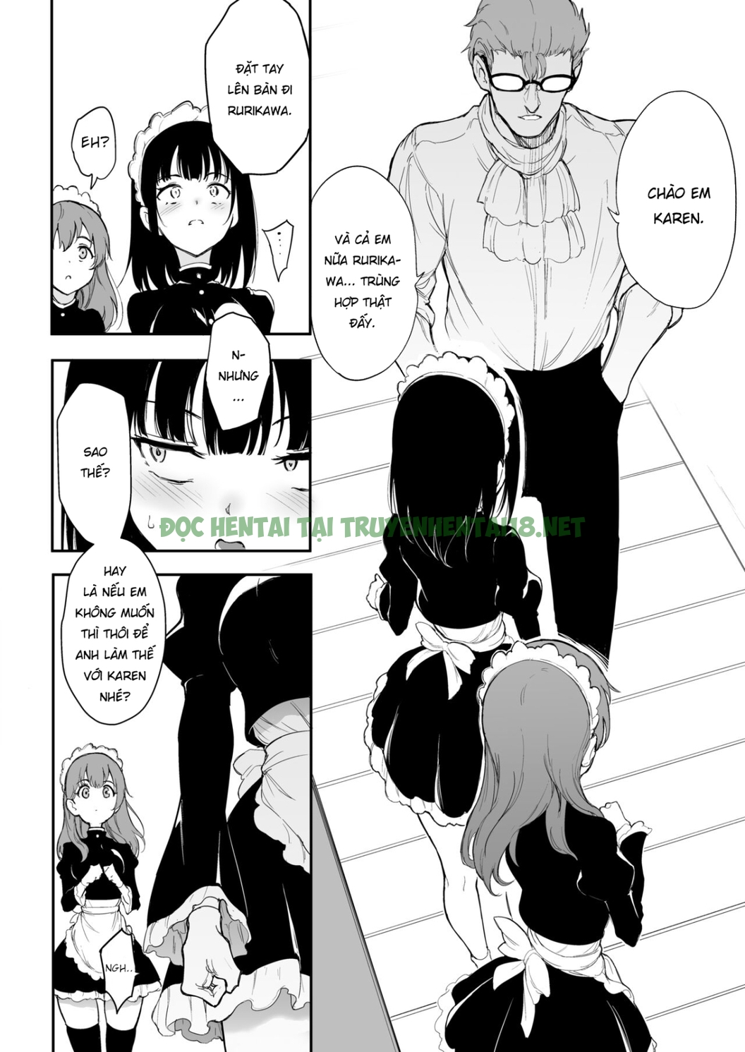 Xem ảnh 14 trong truyện hentai Maid Kyouiku -Botsuraku Kizoku Rurikawa Tsubaki - Chapter 3 - Truyenhentai18.net