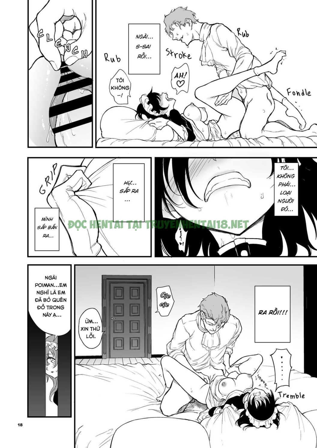 Xem ảnh 17 trong truyện hentai Maid Kyouiku -Botsuraku Kizoku Rurikawa Tsubaki - Chapter 4 - Truyenhentai18.net