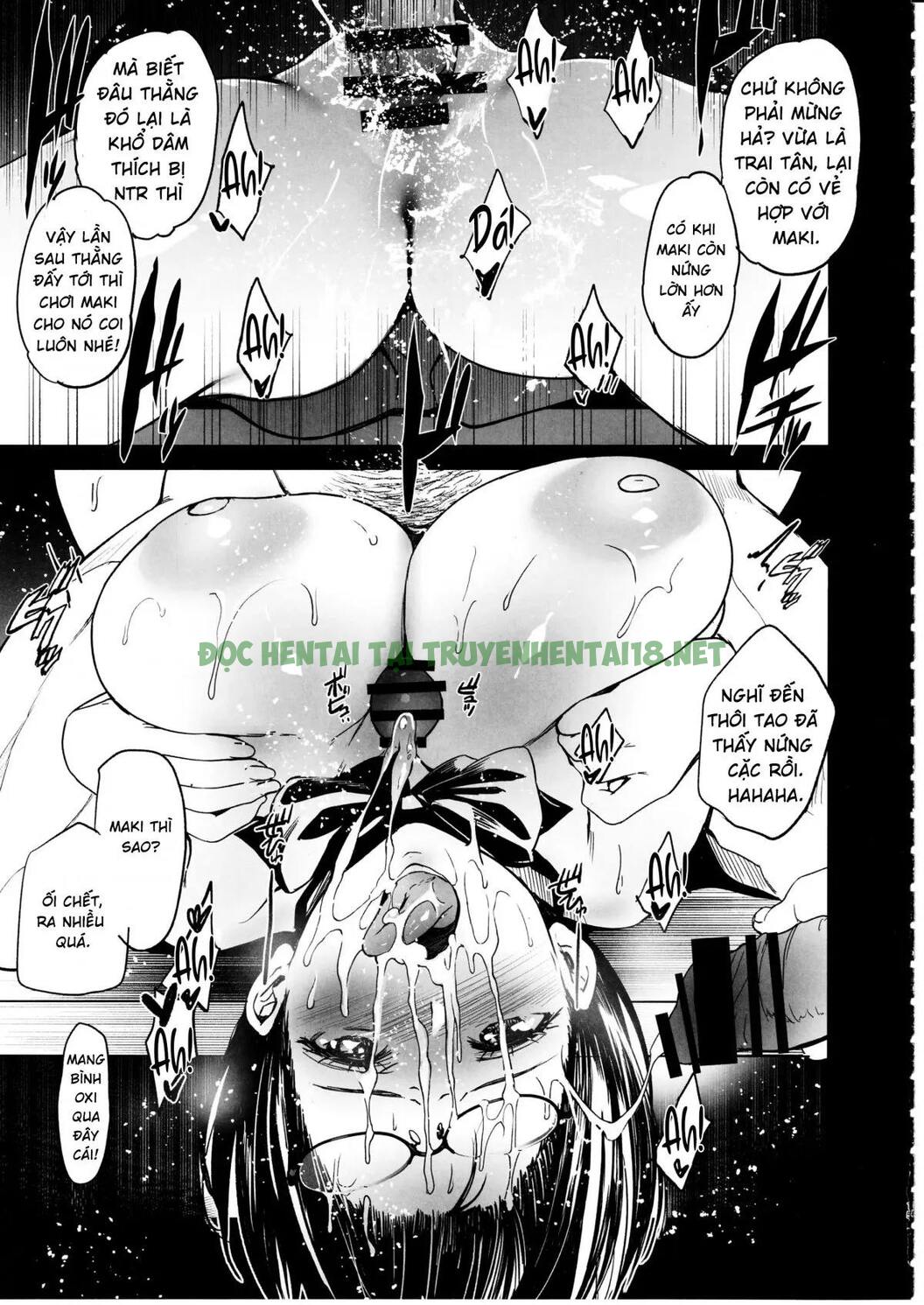Xem ảnh 16 trong truyện hentai Makima-san Wa Toshoshitsu No Yousei - One Shot - truyenhentai18.pro
