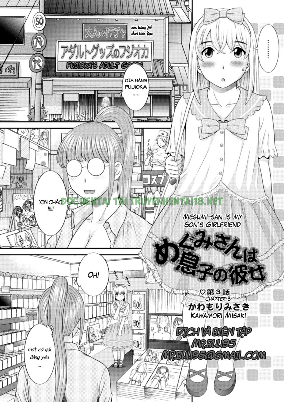 Xem ảnh 0 trong truyện hentai Megumi-San Là Bạn Gái Của Con Trai Tôi - Chapter 3 - truyenhentai18.pro