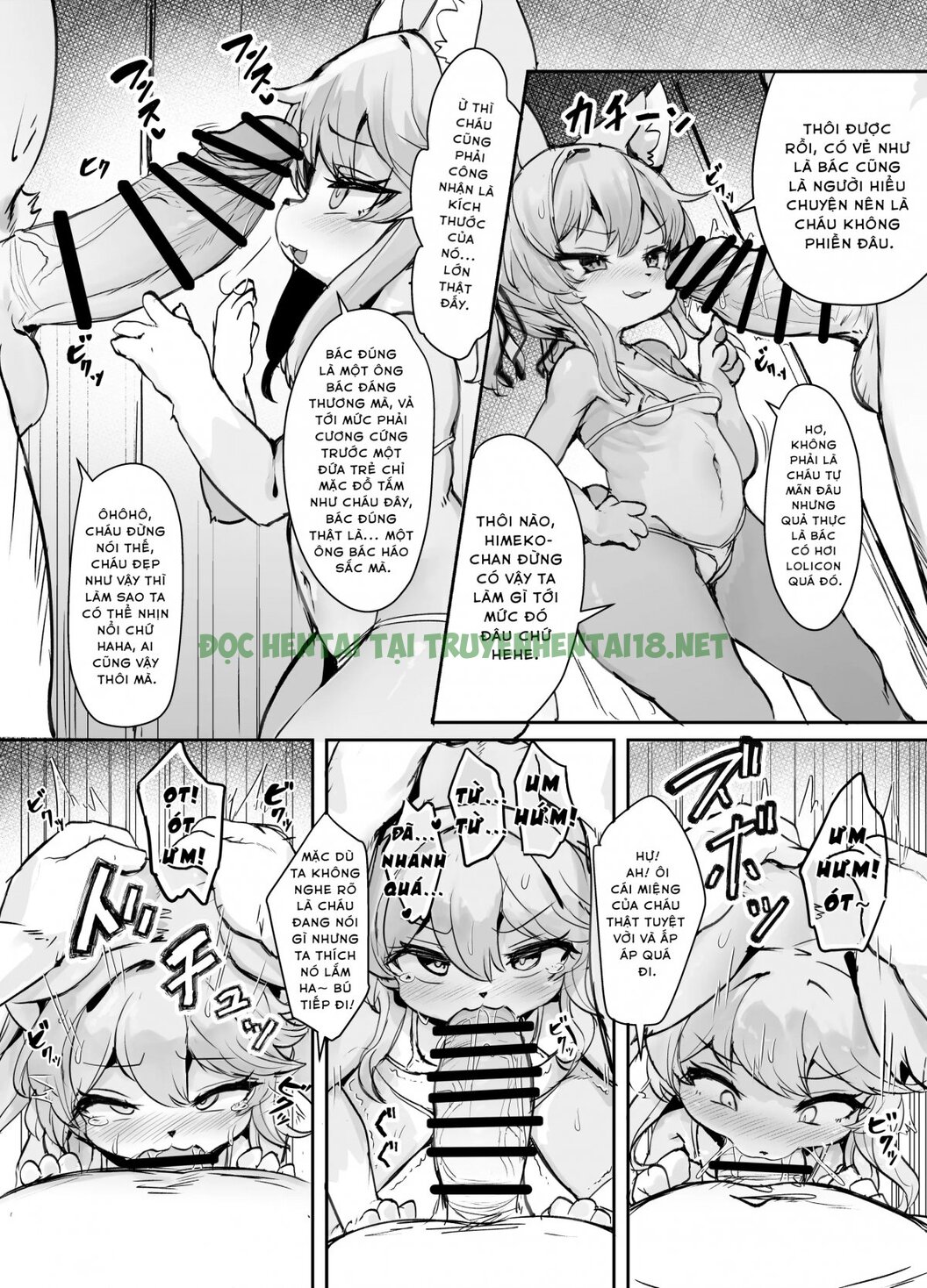 Xem ảnh 4 trong truyện hentai Mesugaki Kemo Loli Himeka-Chan Ga Lolicon Oji-San Nanka Ni Makeru Wake Ga Nai!! - One Shot - truyenhentai18.pro